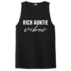 Rich Auntie Vibes Cool Best Aunty Humor Birthday Gift PosiCharge Competitor Tank