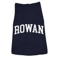 Rowan Arch Vintage Retro College Athletic Sports Doggie Tank