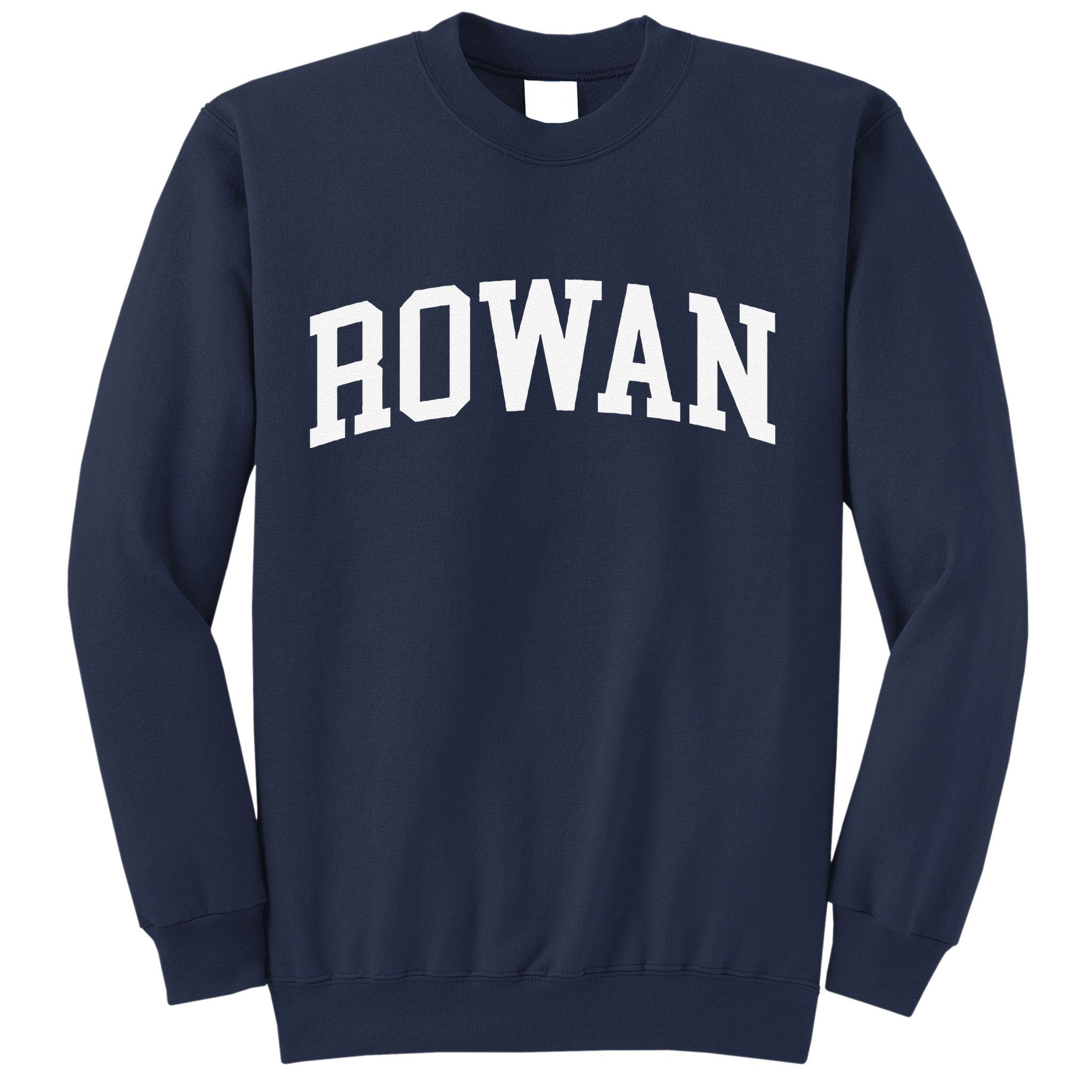 Rowan Arch Vintage Retro College Athletic Sports Sweatshirt