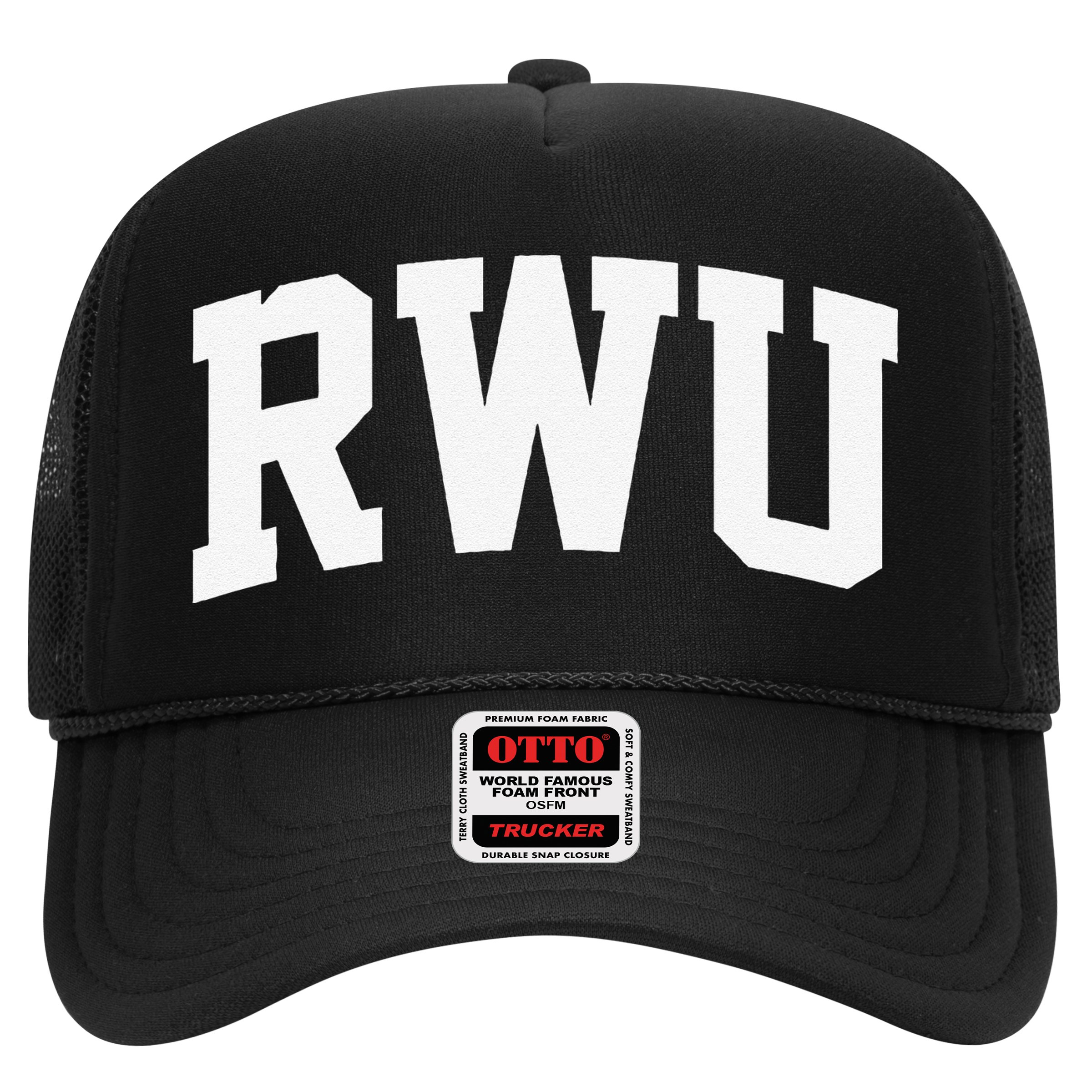 Rwu Arch Vintage Retro College Athletic Sports Hat