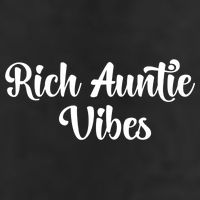 Rich Auntie Vibes Aunt Best Aunty Mothers Day Birthday Gift Beanie