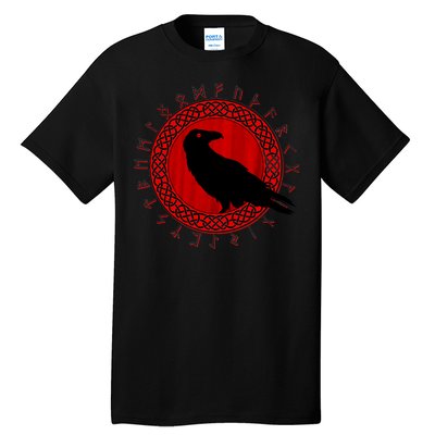 Raven Viking Cirlce Tall T-Shirt