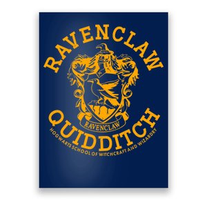 Ravenclaw Quidditch Crest Logo Poster