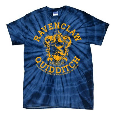 Ravenclaw Quidditch Crest Logo Tie-Dye T-Shirt