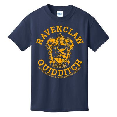 Ravenclaw Quidditch Crest Logo Kids T-Shirt
