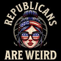 Republicans Are Weird Funny Political Election 2024 Doggie Tank
