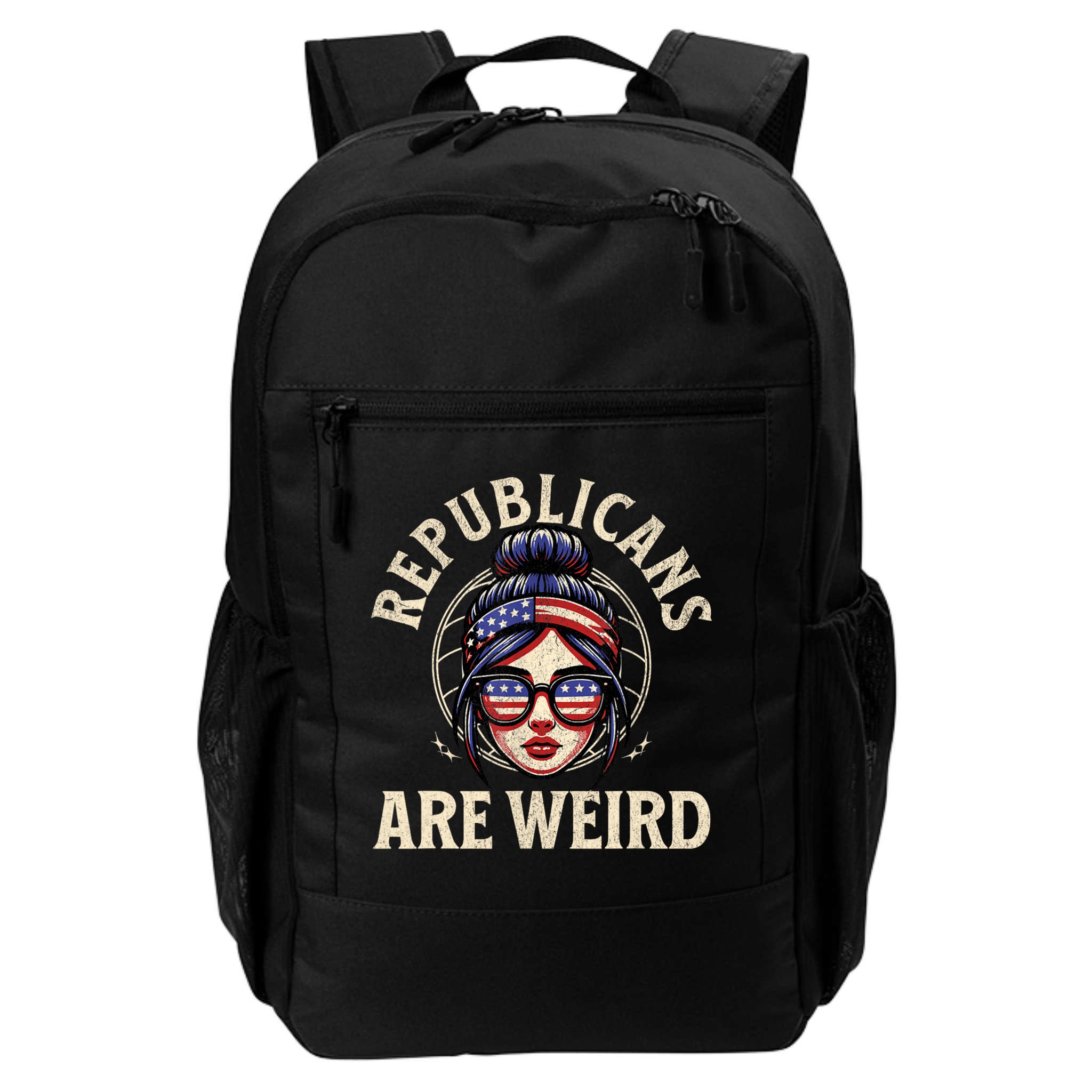 Republicans Are Weird Funny Political Election 2024 Backpack