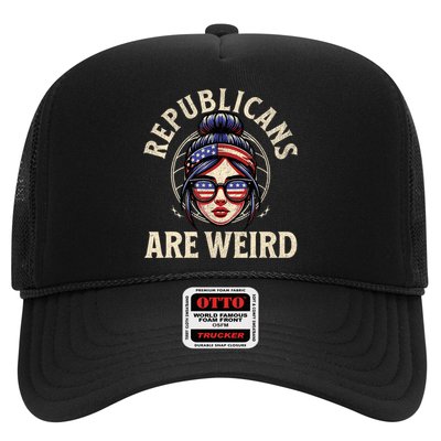 Republicans Are Weird Funny Political Election 2024 Trucker Hat