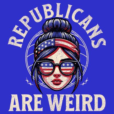 Republicans Are Weird Funny Political Election 2024 T-Shirt