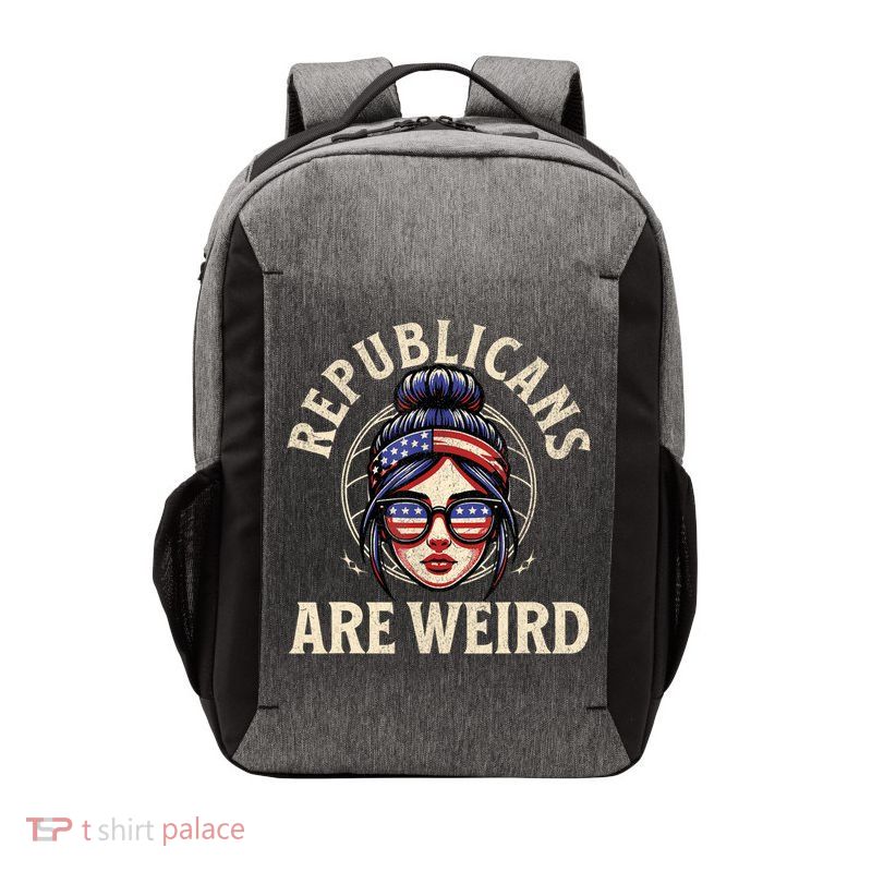 Republicans Are Weird Funny Political Election 2024 Vector Backpack