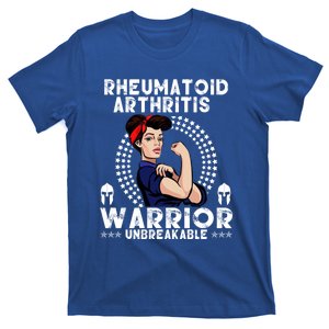 Rheumatoid Arthritis Warrior Awareness Unbreakable Gift T-Shirt