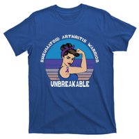 Rheumatoid Arthritis Warrior Unbreakable Awareness Gift T-Shirt