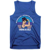 Rheumatoid Arthritis Warrior Unbreakable Awareness Gift Tank Top