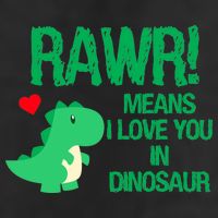 Rawr Means I Love You In Dinosaur Cool Comfort Performance Bucket Hat