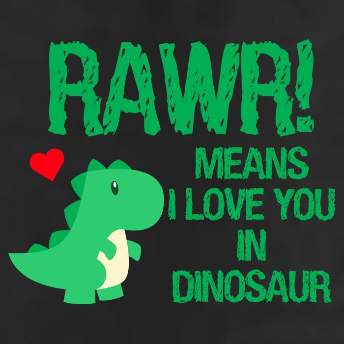 Rawr Means I Love You In Dinosaur Cool Comfort Performance Bucket Hat