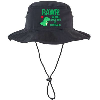 Rawr Means I Love You In Dinosaur Legacy Cool Fit Booney Bucket Hat