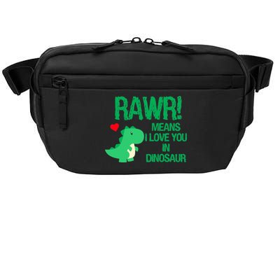 Rawr Means I Love You In Dinosaur Crossbody Pack