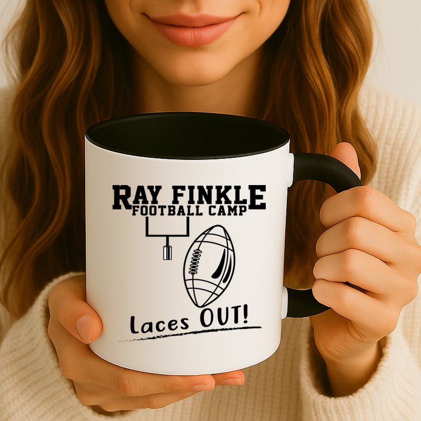 Ray Finkle Football Camp Laces Out Mug