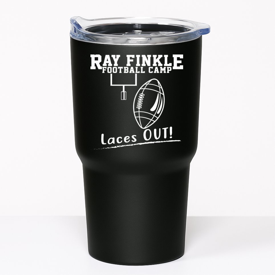 Ray Finkle Football Camp Laces Out Tumbler