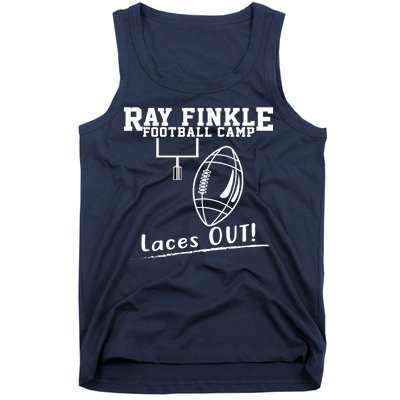 Ray Finkle Football Camp Laces Out Tank Top