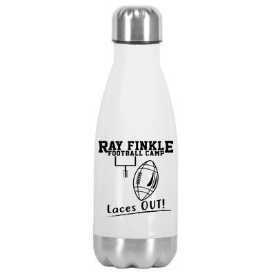 Ray Finkle Football Camp Laces Out Stainless Steel Insulated Water Bottle