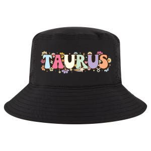 Retro Astrology Zodiac Sign April Or May Birthday Taurus Cool Comfort Performance Bucket Hat