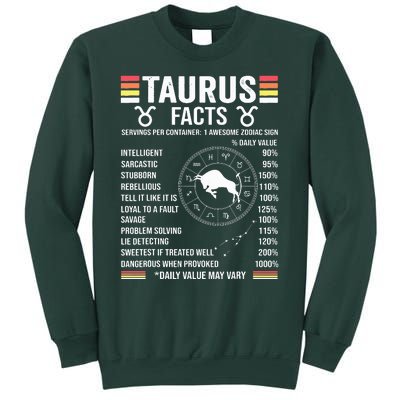 Retro Astrology Zodiac Sign April Or May Birthday Taurus Sweatshirt