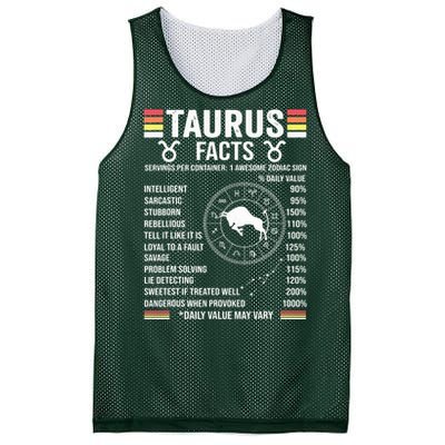 Retro Astrology Zodiac Sign April Or May Birthday Taurus Mesh Reversible Basketball Jersey Tank