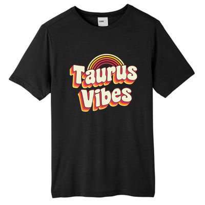 Retro Astrology Zodiac Sign April Or May Birthday Taurus Tall Fusion ChromaSoft Performance T-Shirt