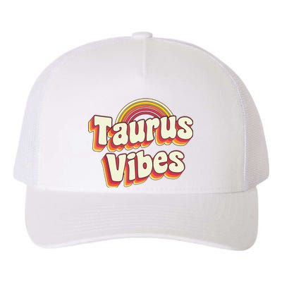 Retro Astrology Zodiac Sign April Or May Birthday Taurus Yupoong Adult 5-Panel Trucker Hat