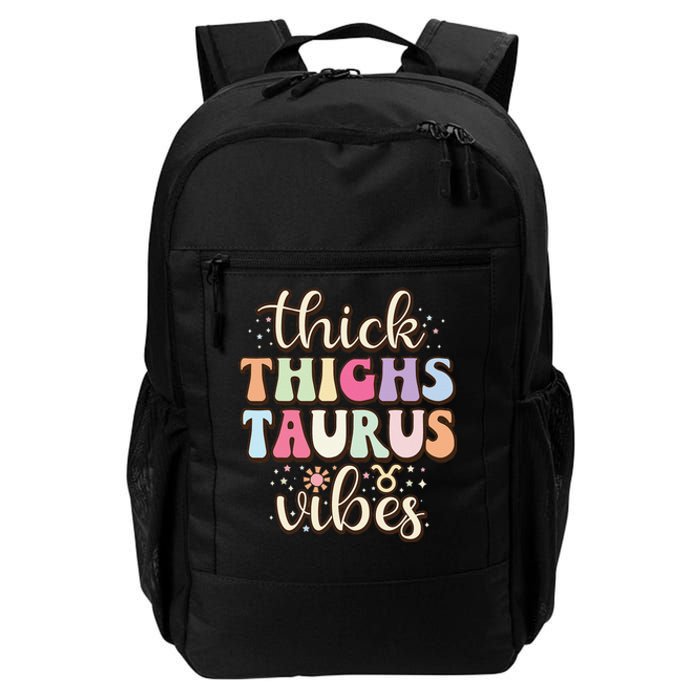 Retro Astrology Zodiac sign April or May birthday Taurus Daily Commute Backpack