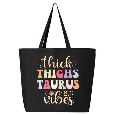 Retro Astrology Zodiac sign April or May birthday Taurus 25L Jumbo Tote