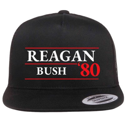 Reagan Bush 1980 Presidential Election Flatbill Hat