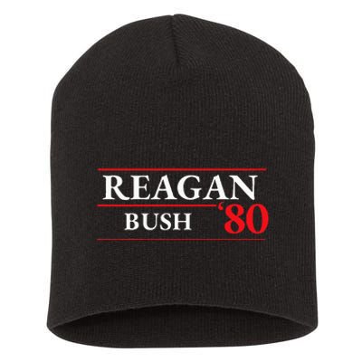 Reagan Bush 1980 Presidential Election Short Acrylic Beanie