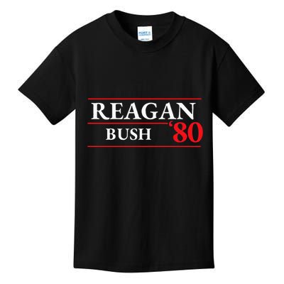 Reagan Bush 1980 Presidential Election Kids T-Shirt