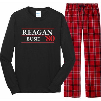 Reagan Bush 1980 Presidential Election Long Sleeve Pajama Set