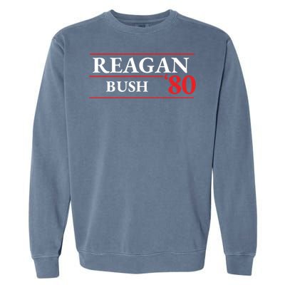 Reagan Bush 1980 Presidential Election Garment-Dyed Sweatshirt