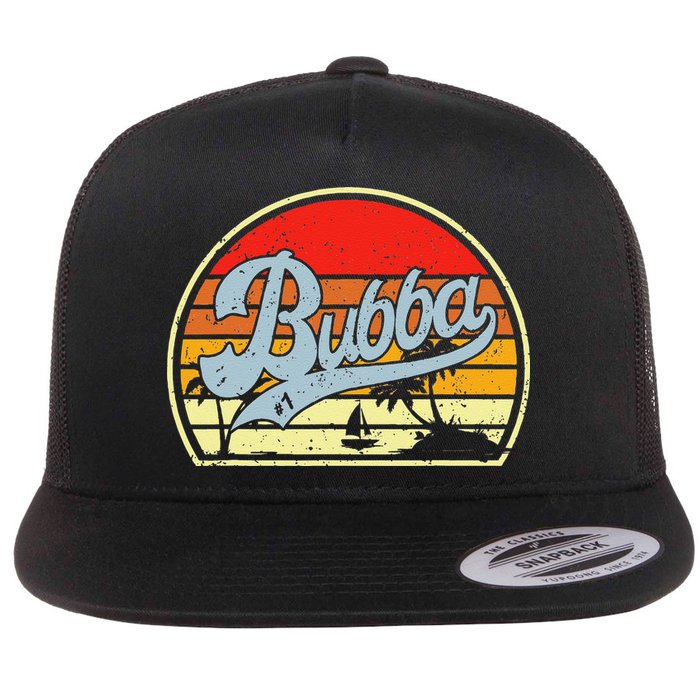 Retro Bubba 1 Best Fathers Day Gifts For Grandpa Flat Bill Trucker Hat