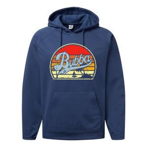 Retro Bubba 1 Best Fathers Day Gifts For Grandpa Performance Fleece Hoodie