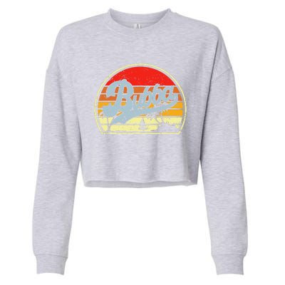 Retro Bubba 1 Best Fathers Day Gifts For Grandpa Cropped Pullover Crew