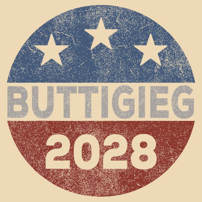 Retro Buddigieg 2028 Pete Buttigieg For President 2028 Zip Tote Bag
