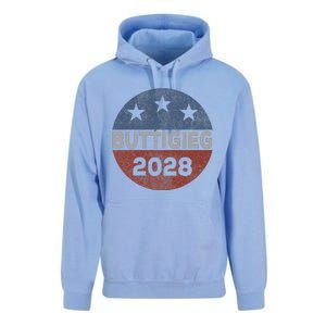 Retro Buddigieg 2028 Pete Buttigieg For President 2028 Unisex Surf Hoodie