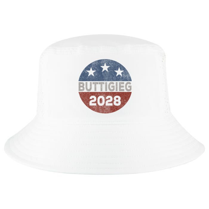 Retro Buddigieg 2028 Pete Buttigieg For President 2028 Cool Comfort Performance Bucket Hat