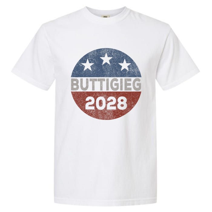 Retro Buddigieg 2028 Pete Buttigieg For President 2028 Garment-Dyed Heavyweight T-Shirt