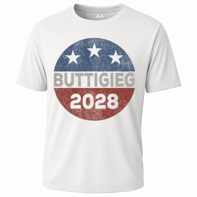 Retro Buddigieg 2028 Pete Buttigieg For President 2028 Performance Shirt