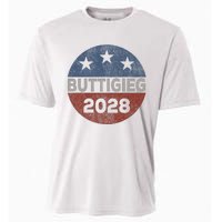 Retro Buddigieg 2028 Pete Buttigieg For President 2028 Cooling Performance Crew T-Shirt