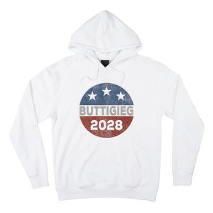 Retro Buddigieg 2028 Pete Buttigieg For President 2028 Hoodie