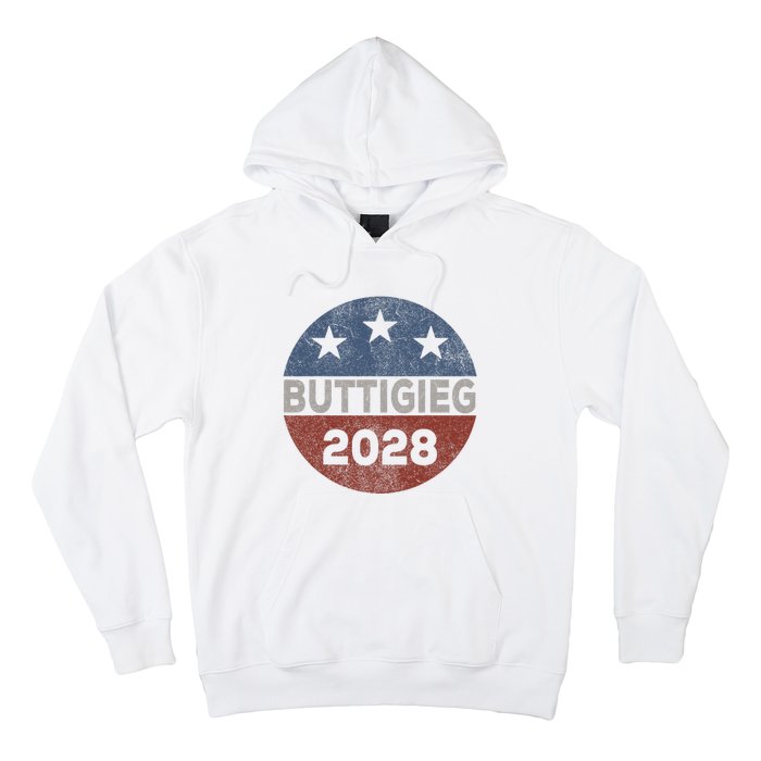 Retro Buddigieg 2028 Pete Buttigieg For President 2028 Hoodie