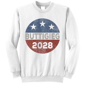 Retro Buddigieg 2028 Pete Buttigieg For President 2028 Sweatshirt