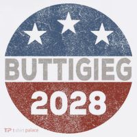 Retro Buddigieg 2028 Pete Buttigieg For President 2028 Tall T-Shirt